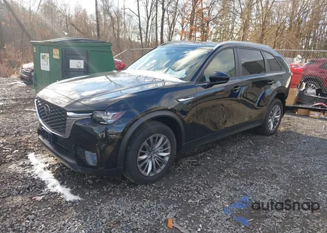 2025 Mazda Cx-90 3.3 Turbo Select Package z USA, uszkodzony, nr VIN JM3KKAHD3S1222620